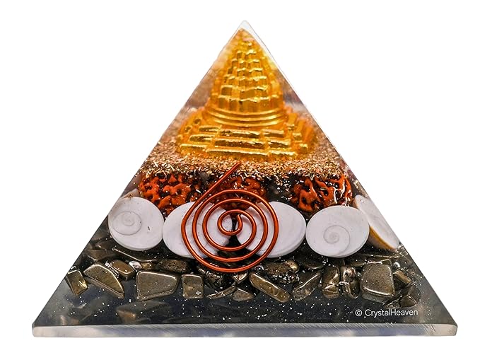 Money Magnet Pyrite Vastu Pyramid – Attract Wealth, Prosperity & Positive Energy