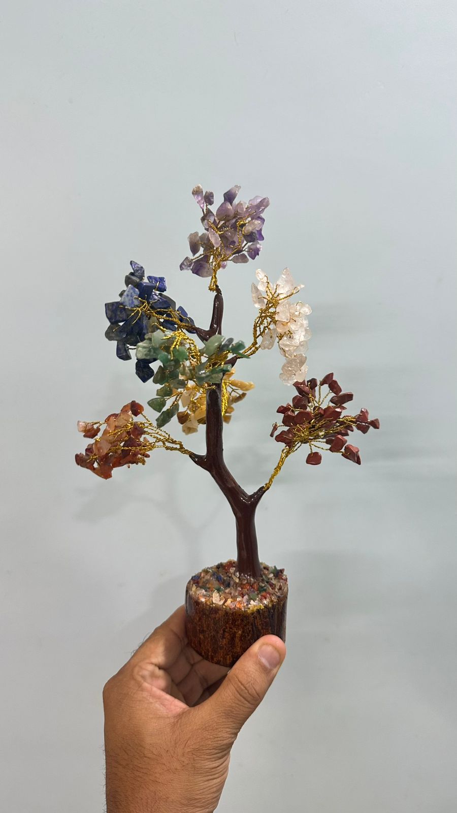 7 Chakra Crystal Tree – Balance, Healing & Positive Energy