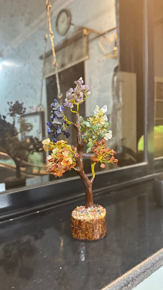 7 Chakra Crystal Tree – Balance, Healing & Positive Energy